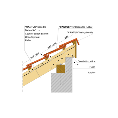 CANTUS SHED ROOF