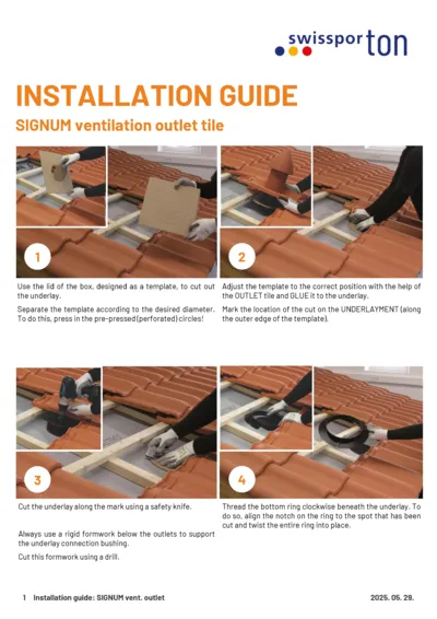 Installation guide SIGNUM 2025 EN