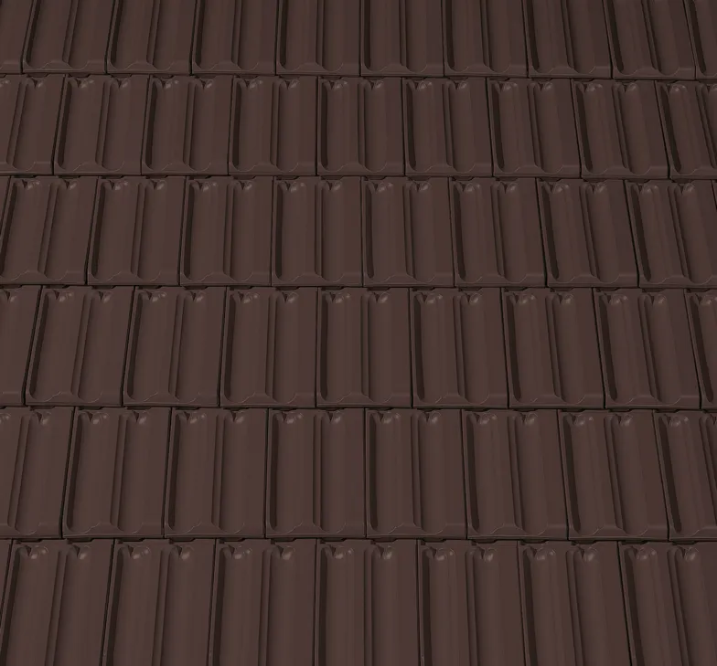 Temno rjava   engoba